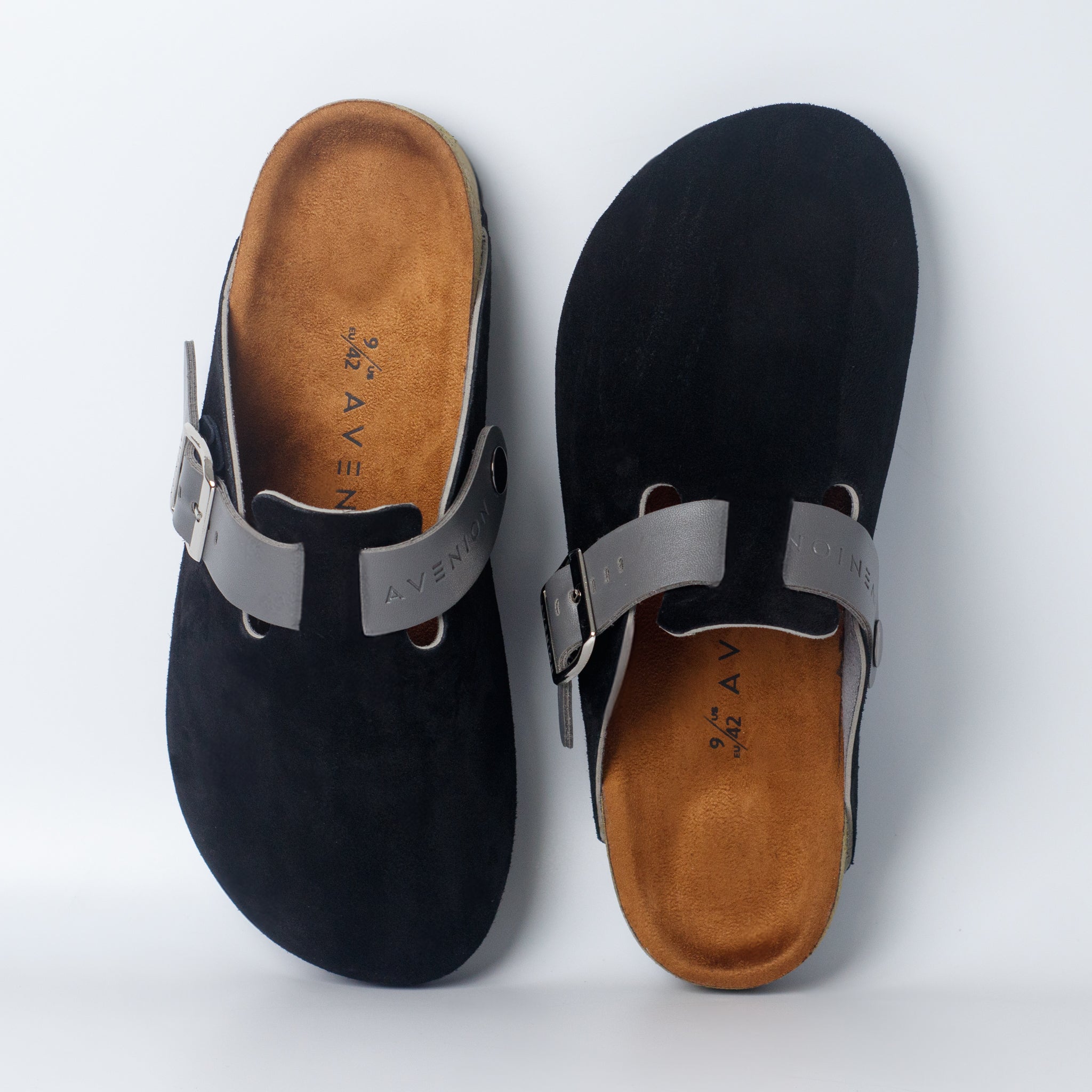 Avenion Boston Clog Black