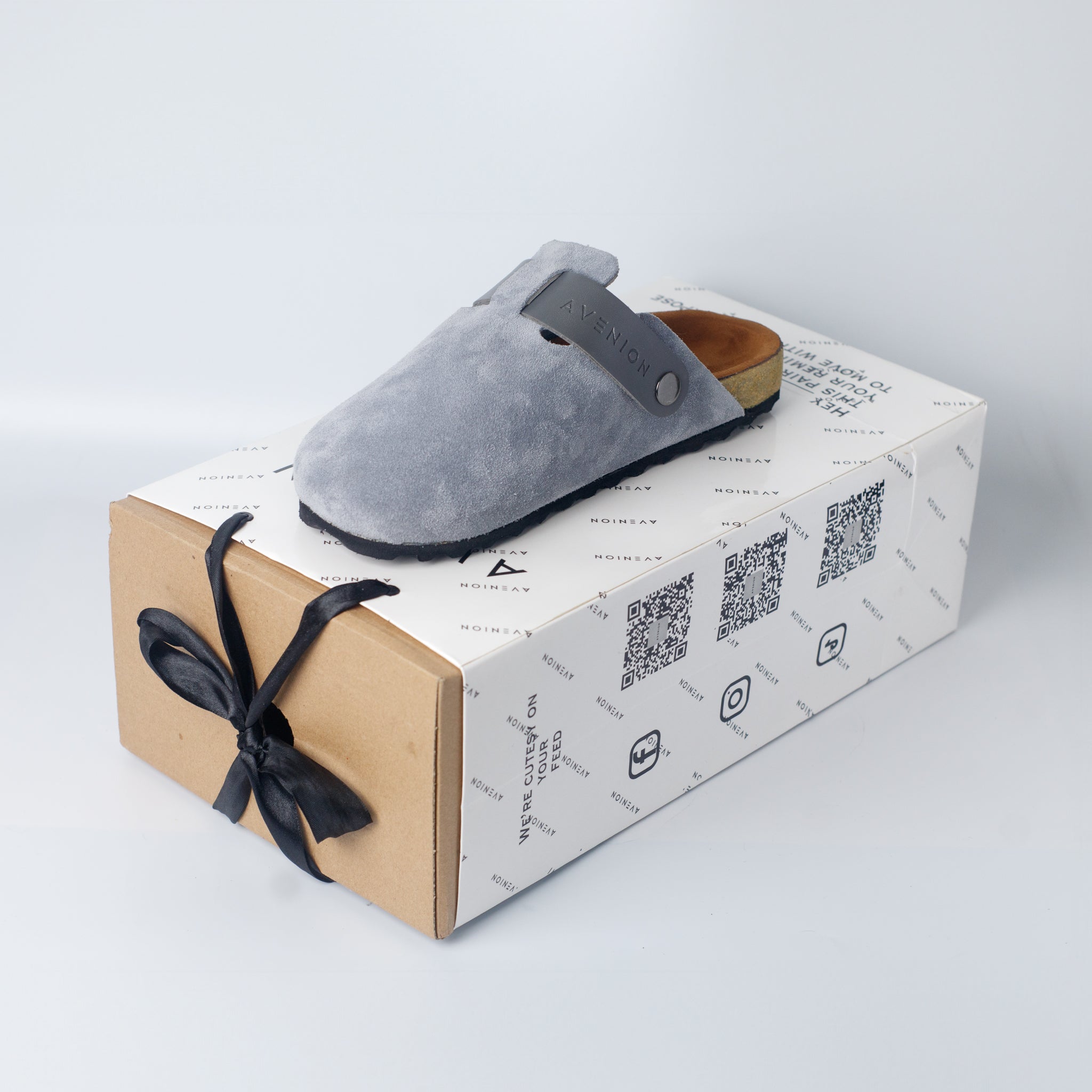 Avenion Boston Clog Gray