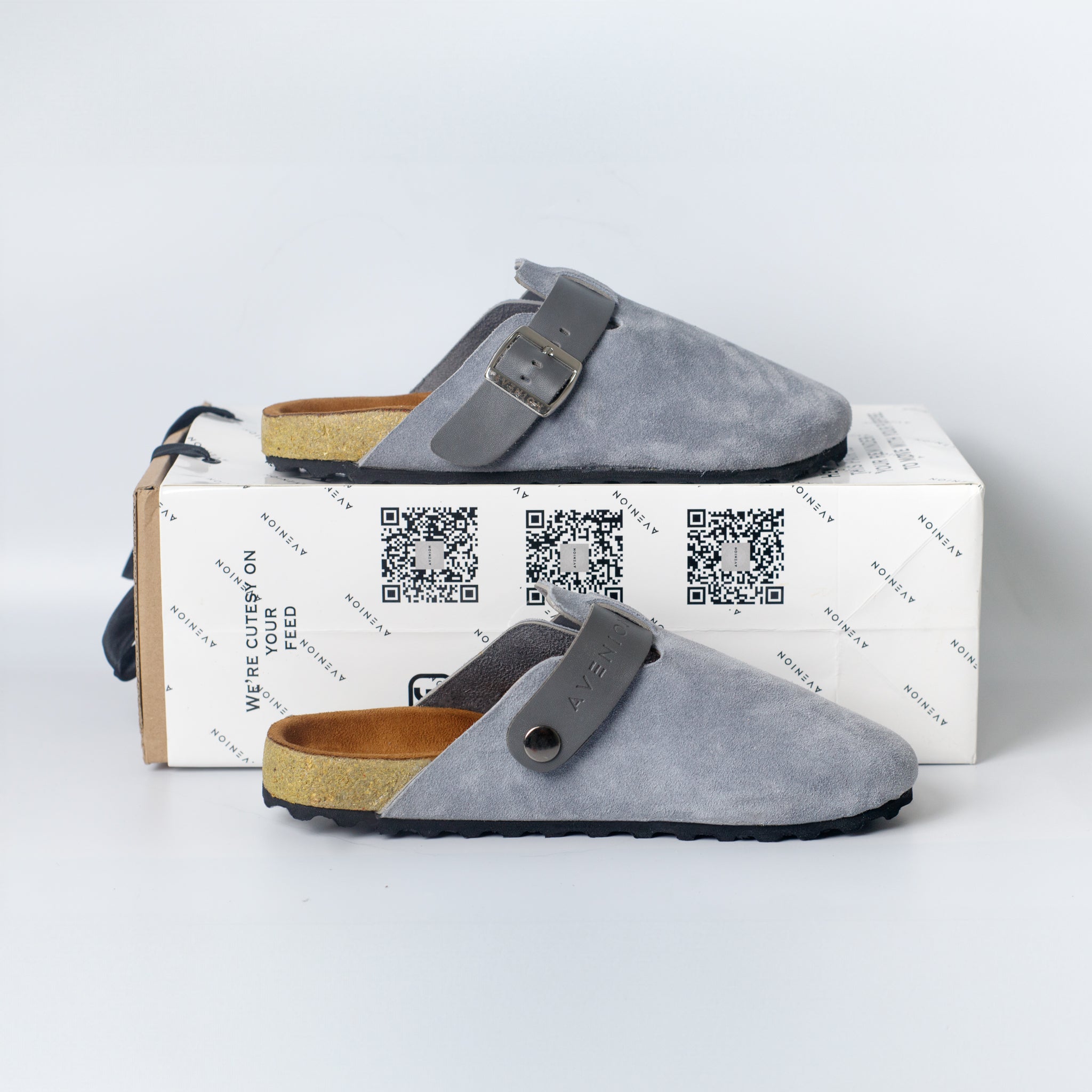 Avenion Boston Clog Gray