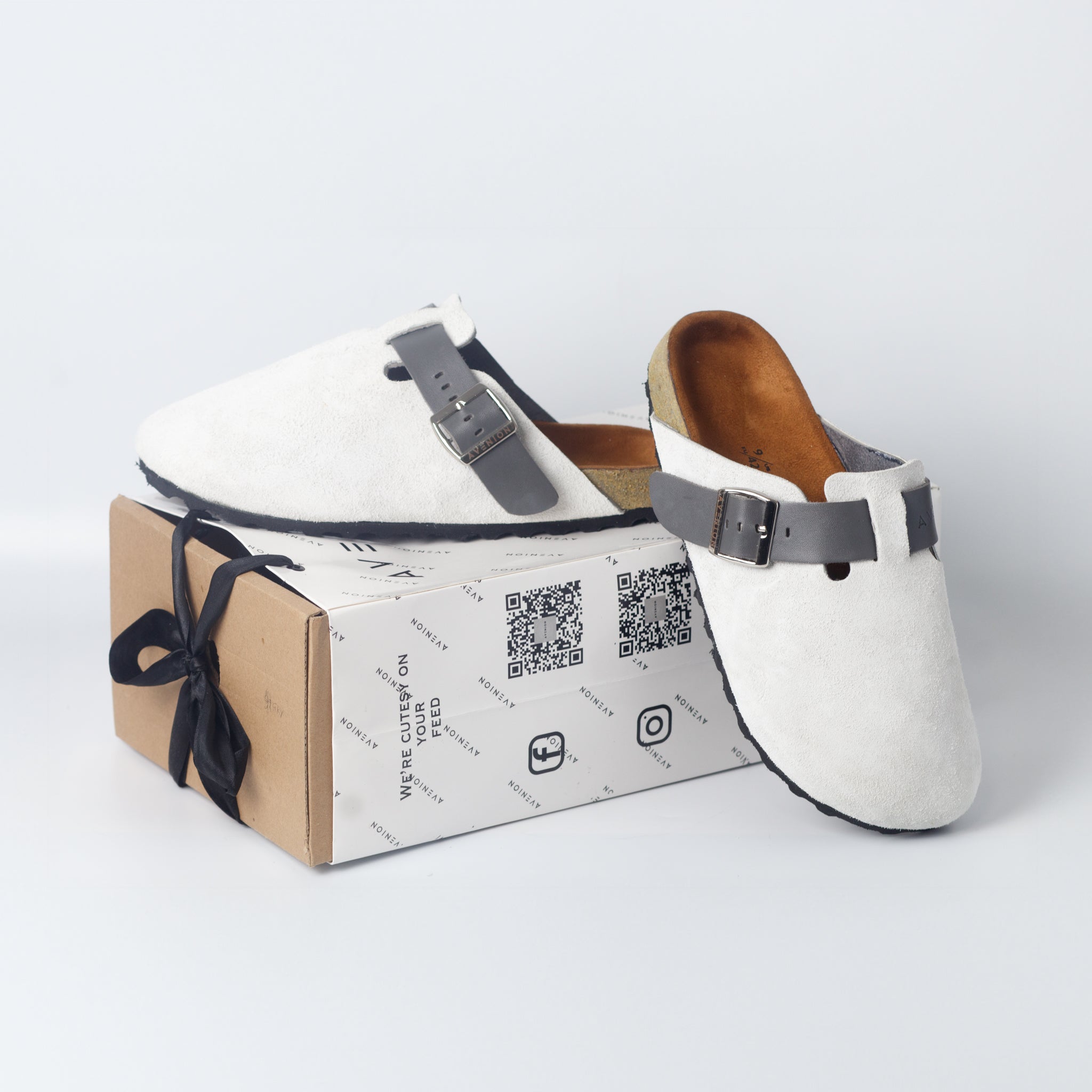 Avenion Boston Clog White