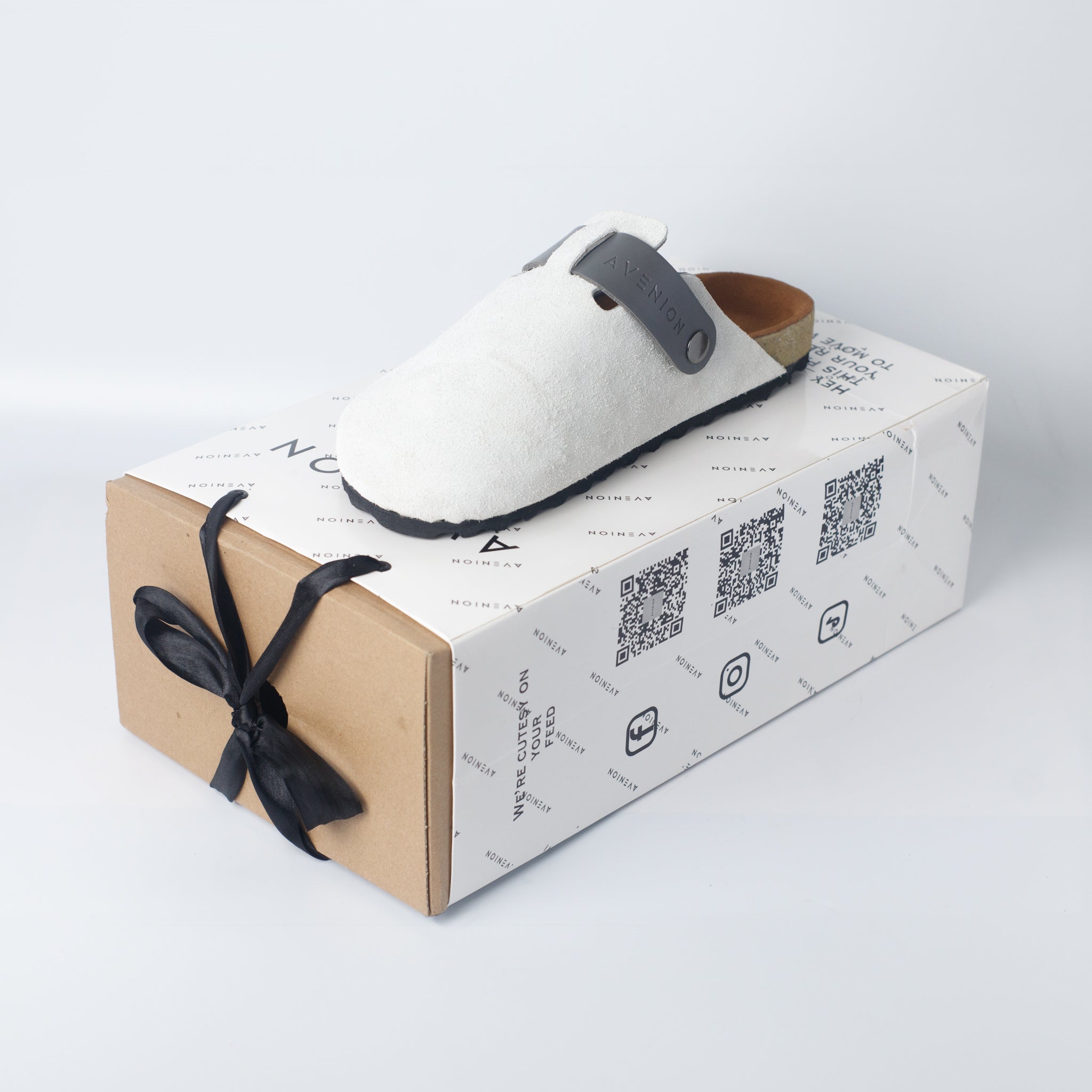 Avenion Boston Clog White
