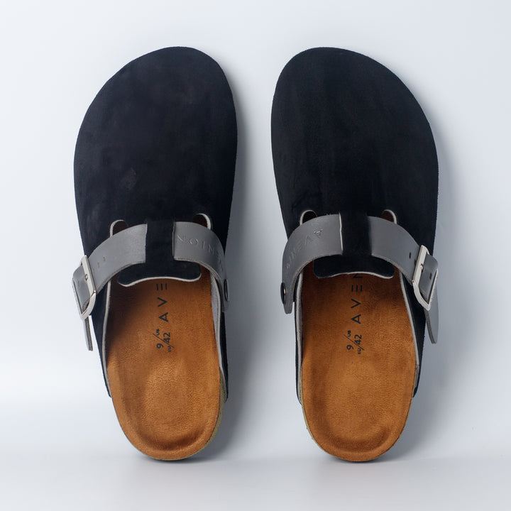 Avenion Boston Clog Black
