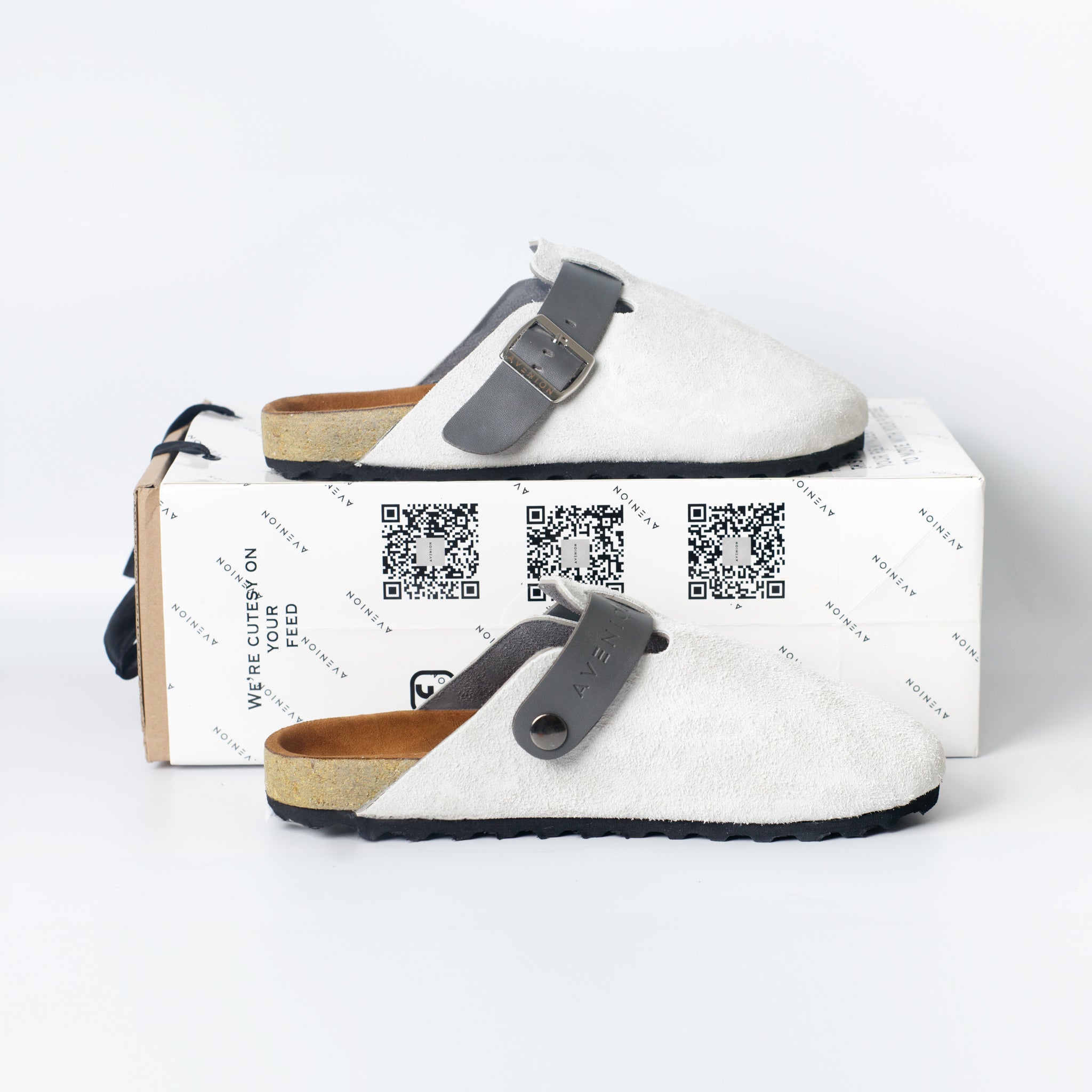 Avenion Boston Clog White